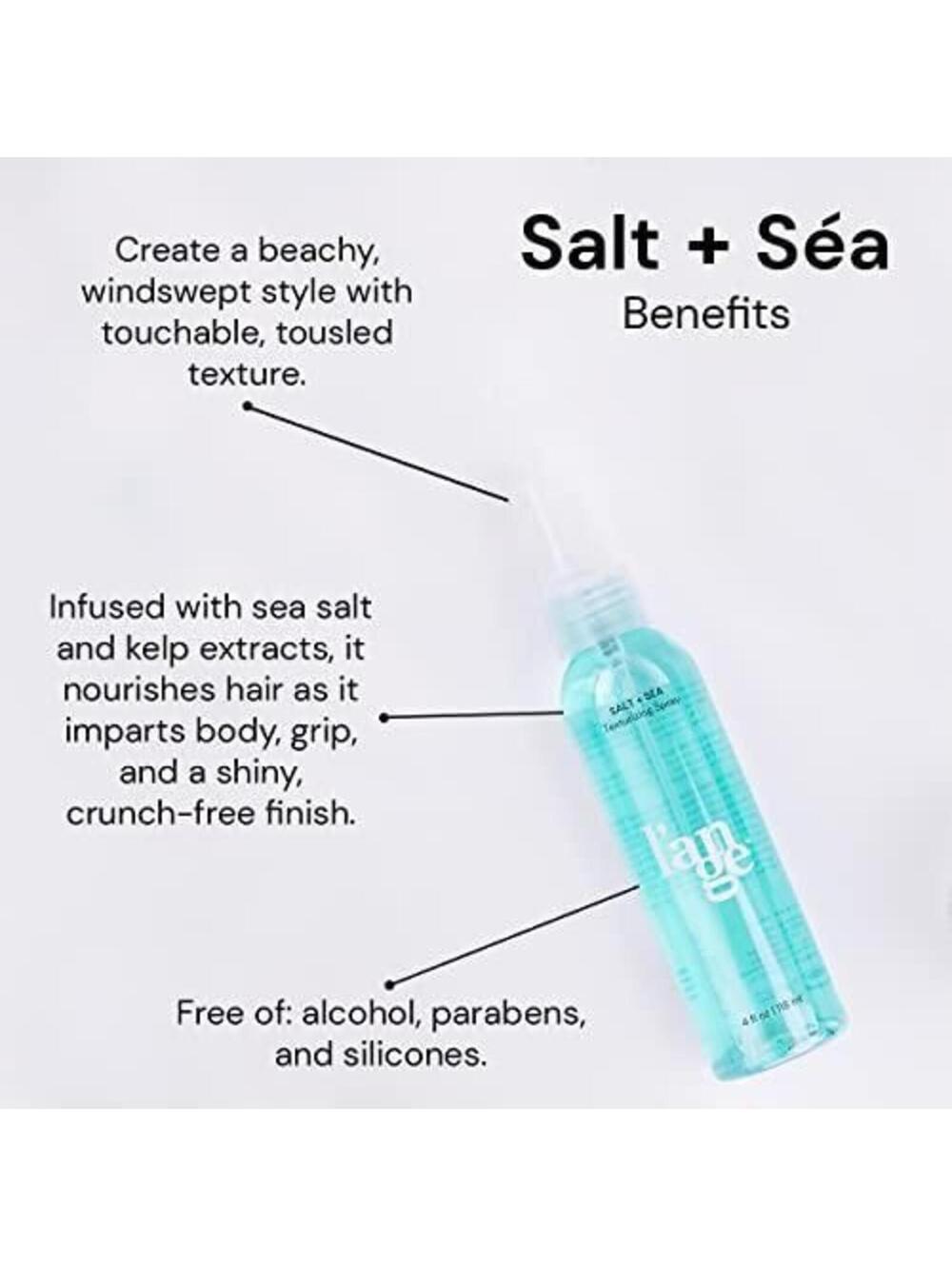 LANGE HAIR Sea Salt Texturizing Spray for Beachy Waves and Volume - Picture 2 of 7